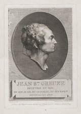 Jean-Jacques Flipart (1719-1782), d'après Jean-Baptiste Greuze (1725-1805), {Portrait de Jean-Baptiste Greuze}, 1763