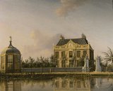 Hendrik Schepper (Amsterdam 1741-1794 Amsterdam), {Vue de la maison Vredeveldt}, 1761