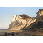 Frederik Niels Martin Rohde<br><i>View of Møns Klint on the isle<br>of Møn, <i>c.</i> 1850</i>