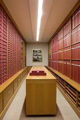 The storeroom of letters and manuscripts, Fondation Custodia