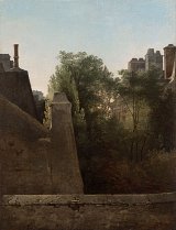 Pierre-Antoine Mongin (Paris 1761–1827 Versailles), {Rooftops in Paris}, 1823