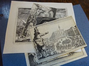 Copies of prints by Jacques Callot in the catalogue of J. Lieure