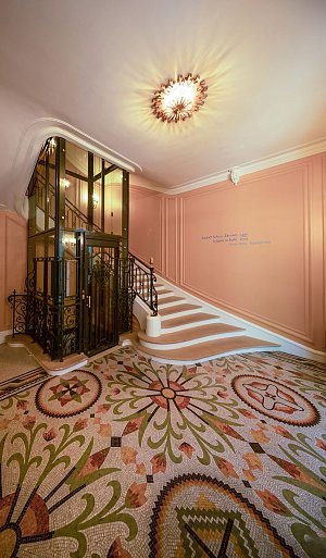 Staircase of the Hôtel Lévis-Mirepoix