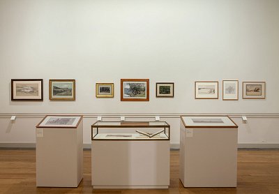 View of the exhibition {Nineteenth-century French Drawings}